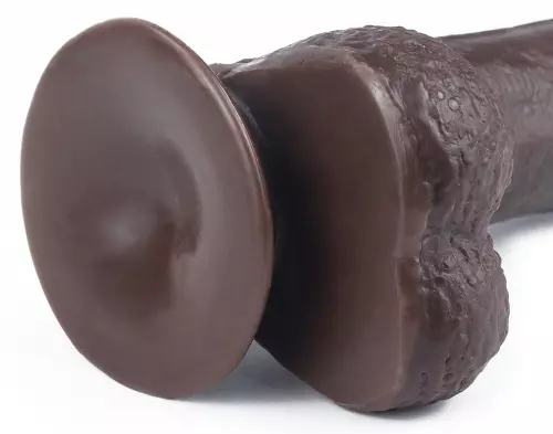 Sliding Skin Dildo 13 x 3.5cm Brown – 8/17