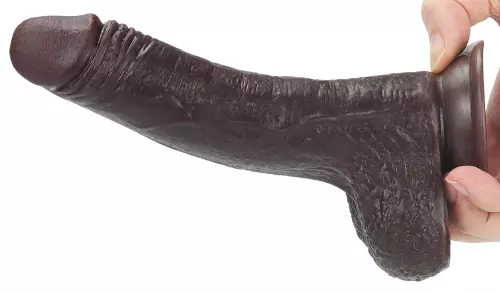 Sliding Skin Dildo 13 x 3.5cm Brown – 11/17