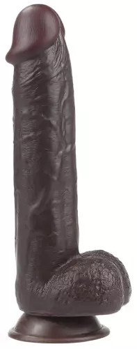 Sliding Skin Dildo 18 x 4.5cm Brown – 3/16