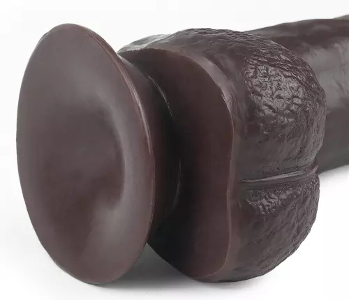 Sliding Skin Dildo 18 x 4.5cm Brown – 6/16