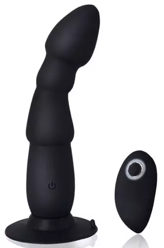 Vibrierbarer Butt Plug Trizan 18 x 4cm – 1/4