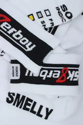 Weiße Socken SMELLY Sk8erboy – 11/16