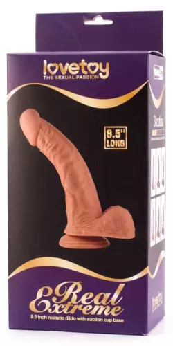 Curved Dildo 18 x 4.5 cm Flesh – 2/7