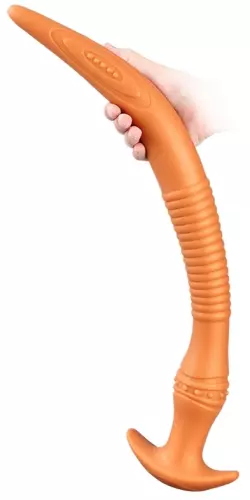 Long Silicone Dildo VIKAELIS L 45 x 4.5cm – 2/5