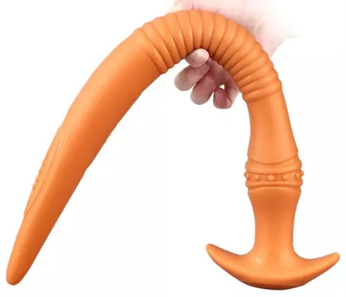 Long Silicone Dildo VIKAELIS L 45 x 4.5cm – 5/5