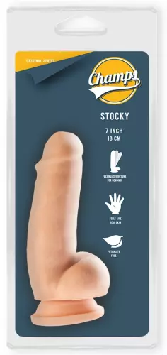 Realistic Dildo Stocky Champs 12 x 4.6cm – 2/8