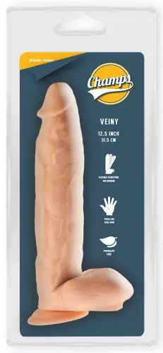 Realistischer Dildo Veiny Champs 23 x 6cm – 2/7