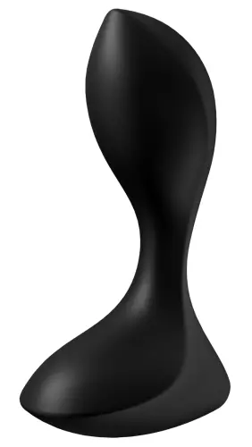 Vibrierender Analplugin Backdoor Lover Satisfyer 8 x 3cm Schwarz – 1/6