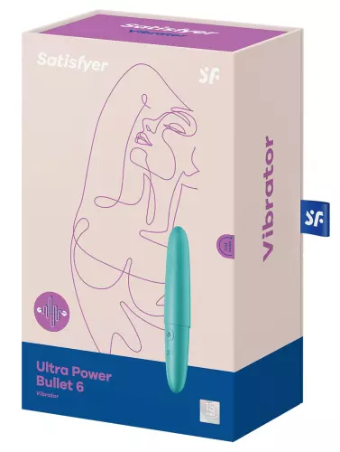 Vibrator Ultra Power Bullet 6 Satisfyer Türkis – 2/8