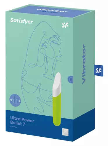 Vibrator Ultra Power Bullet 7 Satisfyer Groen – 2/8