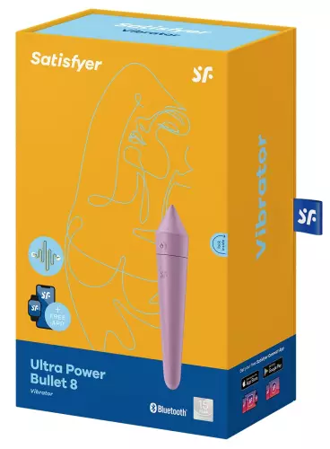 Clitoris Stimulator Ultra Power Bullet 8 Satisfyer Lila – 2/7