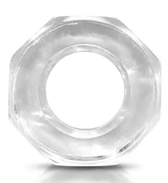 Flexibler Cockring Polygon Transparent – 1/4
