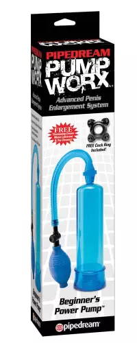 Penisspumpe Worx Beginners 19 x 5 cm Blau – 2/4