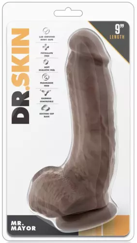 Realistic Dildo Mr Mayor Dr Skin 16 x 5cm Brown – 2/5