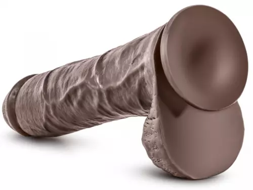 Dildo realistisch Mr Savage Dr Skin 22 x 5,5cm Braun – 5/5