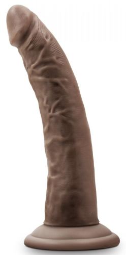 Dildo realistisch Cock Long Dr Skin 17 x 4cm Braun