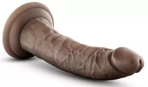 Dildo realistisch Cock Long Dr Skin 17 x 4cm Braun – 4/6