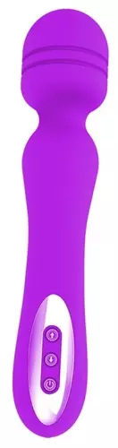 Wand vibrator Genius Paars - Kop 41mm – 2/2