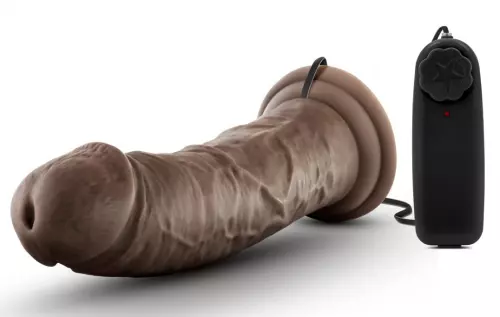 Vibrating Dildo Dr Joe Dr Skin 19 x 4.7cm Brown – 4/6