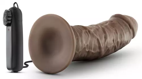 Vibrating Dildo Dr Joe Dr Skin 19 x 4.7cm Brown – 5/6