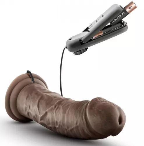 Vibrating Dildo Dr Joe Dr Skin 19 x 4.7cm Brown – 6/6
