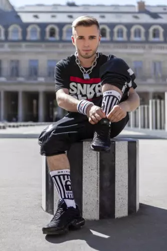 Weiße Socken LOCKED Sk8erboy – 10/16