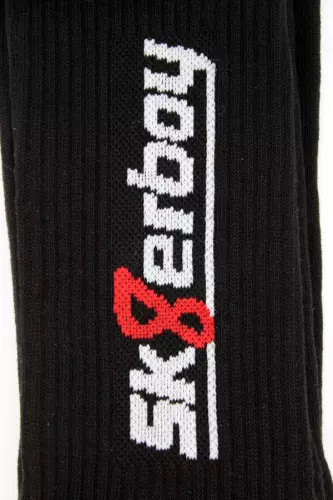 Schwarze Socken CREW SOCKS Sk8erboy – 12/16