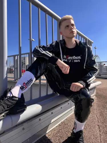 Weiße Socken CREW SOCKS Sk8erboy – 4/15