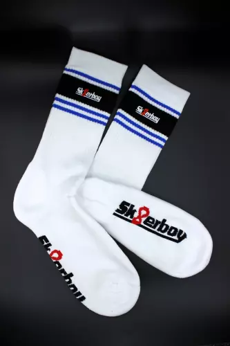 Weiße Socken Sk8erboy Deluxe – 11/14