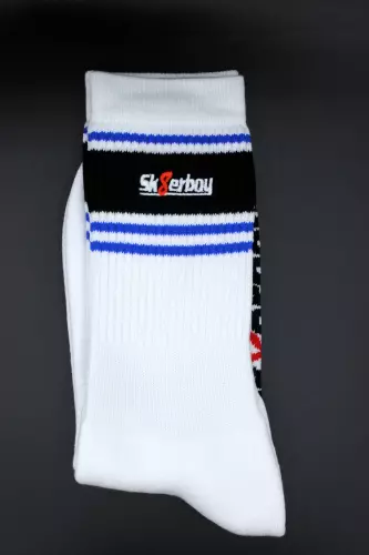 Weiße Socken Sk8erboy Deluxe – 12/14