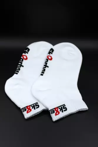 Kurze weiße Socken QUARTER Sk8erboy – 11/15