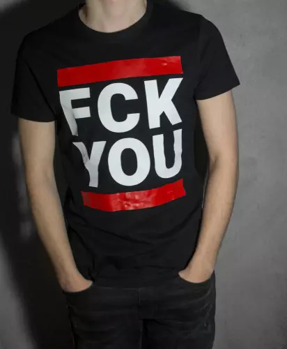 T-Shirt FCK YOU Sk8erboy – 1/8