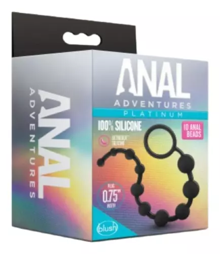 Perlenkette Anal Adventures Beads Thai 27 x 2.4cm – 2/4