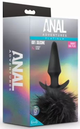 Butt Plug Pompon Anal Adventures Rabbit Tail 9 x 3.5cm – 2/3
