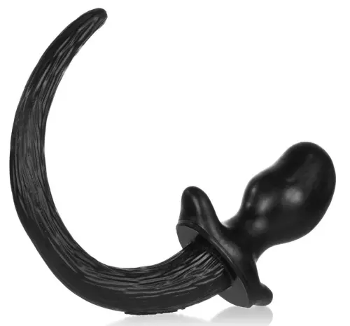 Butt Plug Puppy Tail Bulldog Schwarz 11.5 x 6cm – 2/5