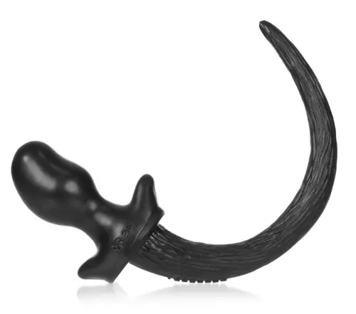 Butt Plug Puppy Tail Pug Schwarz 8 x 4.4cm – 1/4