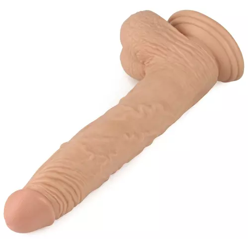 Realistic Leo Dildo 20 x 4 cm Flesh – 5/8