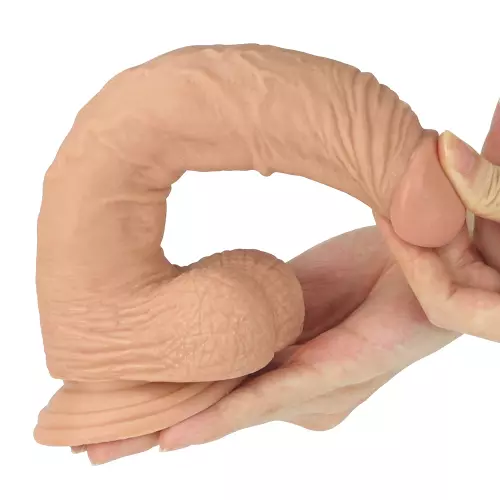 Realistic Leo Dildo 20 x 4 cm Flesh – 6/8