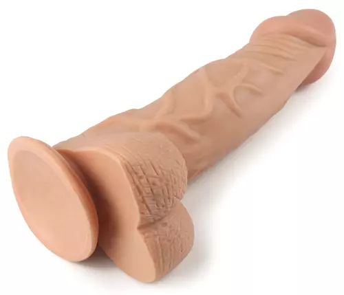 Realistischer Dildo Fabian 18 x 4,5 cm Hautfarben – 3/15