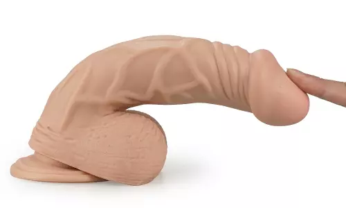 Realistischer Dildo Fabian 18 x 4,5 cm Hautfarben – 8/15