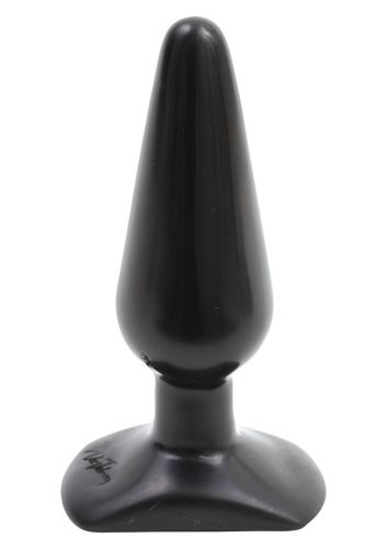 Butt Plug Smooth 12 x 3.8 cm Zwart