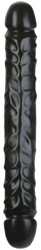 Dubbele dildo Header 30,5 x 3,8 cm Zwart