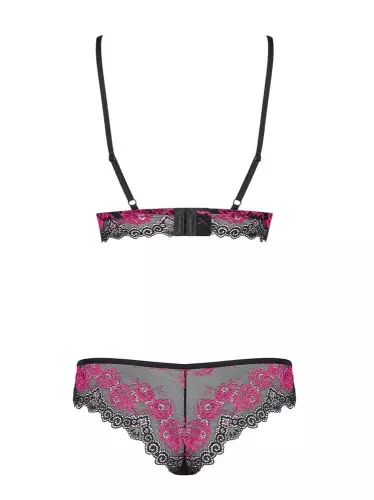 Set Tulia 2-delig Zwart-Roze – 3/6