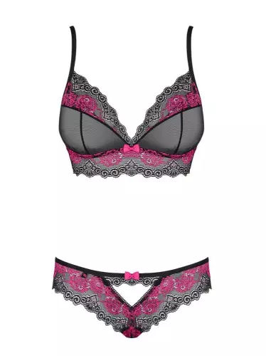 Set Tulia 2-delig Zwart-Roze – 4/6