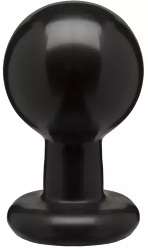 Anale plug XXL Round 11 x 7 cm Zwart – 1/9