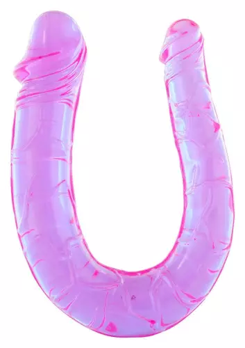 Twin Dong Double Dildo 11 x 3.4cm Purple – 1/2