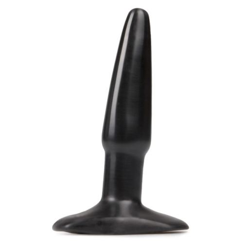 Butt Plug Smooth 9 x 2,5 cm Zwart
