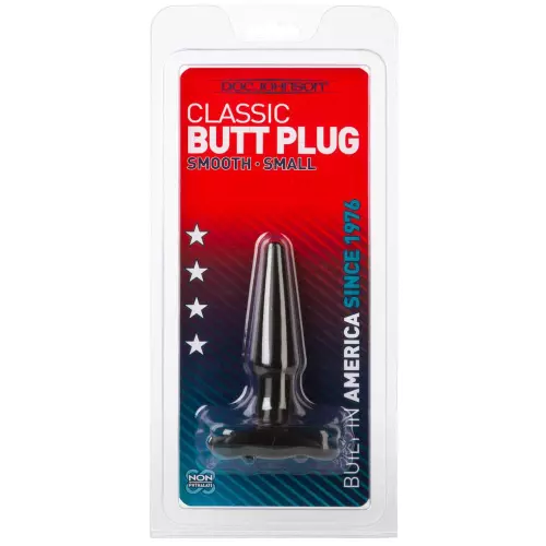 Butt Plug Smooth 9 x 2,5 cm Zwart – 2/11
