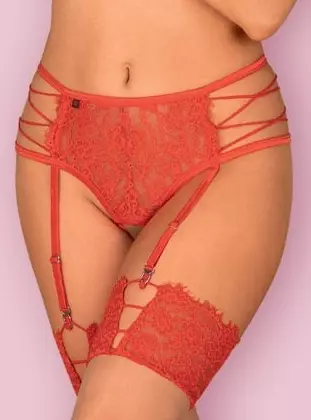 Jarretelhoudergordel Rediosa Rood – 1/3