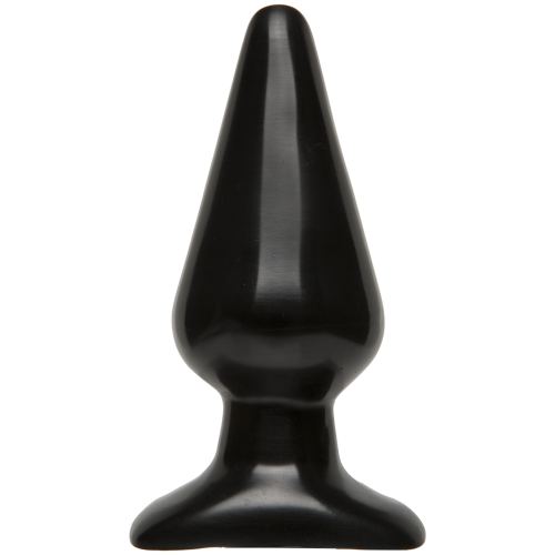 Butt Plug Smooth 12 x 6 cm Zwart